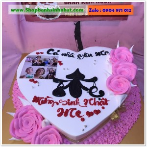 Bánh Sinh Nhật In Hình Ảnh - H557
